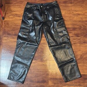 Men's Black Cargo Pants